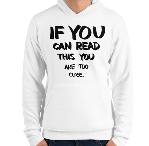 If You Can Read This Funny Men's Premium Hoodie by Laughs To Self Streetwear
