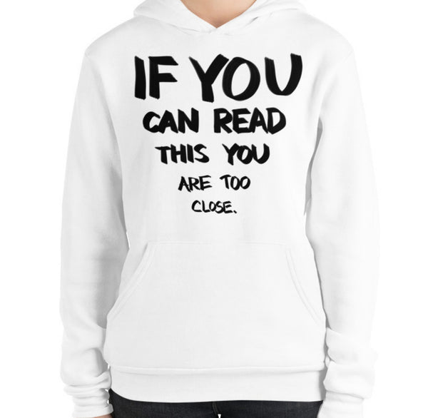 If You Can Read This Funny Women's Premium Hoodie by Laughs To Self Streetwear