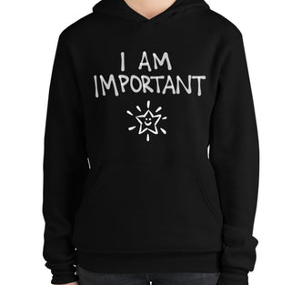 I Am Important Funny Women's Premium Hoodie by Laughs To Self Streetwear