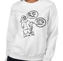 Ho Ho Ho Funny Women's Sweatshirt by Laughs To Self