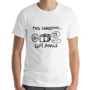 Buy white Gift Advice Men's Premium T-Shirt