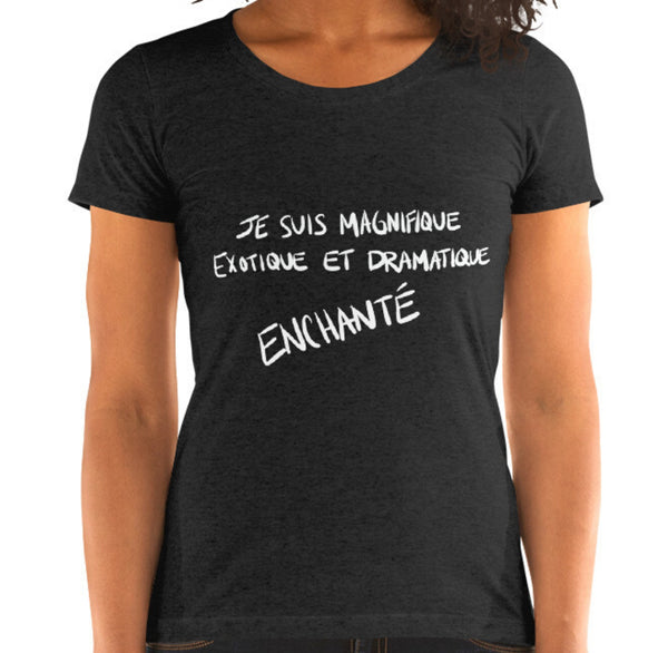 Enchante Funny Women's Fitted T-Shirt Laughs To Self