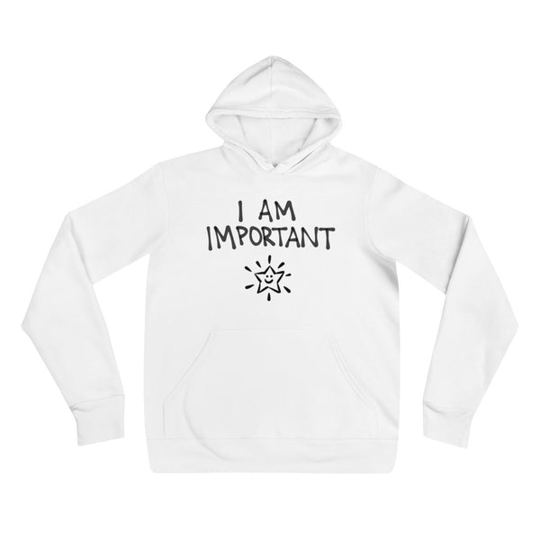 I Am Important Funny Men's Premium Hoodie by Laughs To Self Streetwear