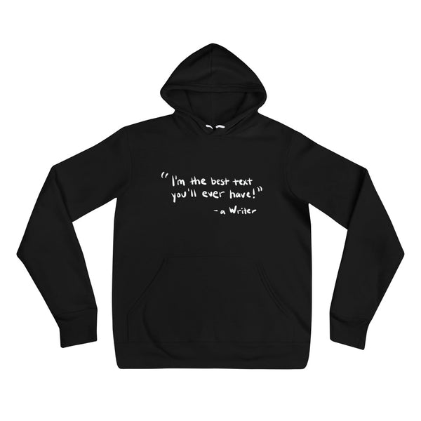 Best Text Funny Women's Premium Hoodie by Laughs To Self Streetwear