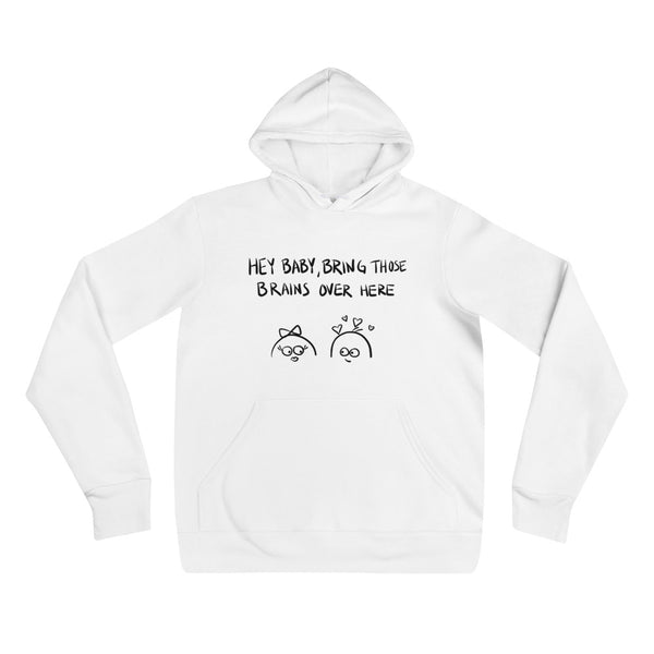 Bring Those Brains Funny Women's Premium Hoodie by Laughs To Self Streetwear