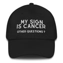 Cancer Unisex Dad Hat by Laughs To Self