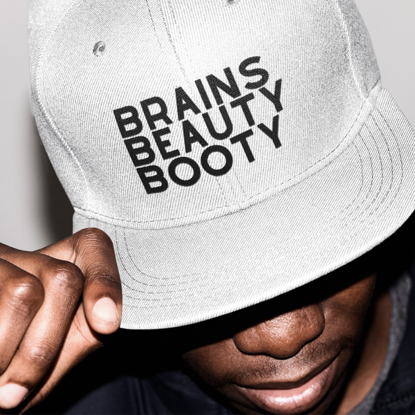 Cool Black Man Wearing Hat by Laughs To Self Streetwear