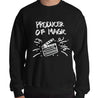 Producer Of Magic Funny Men's Sweatshirt by Laughs To Self