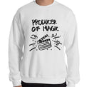 Producer Of Magic Funny Men's Sweatshirt by Laughs To Self