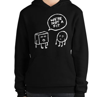 Not A Fit Funny Women's Premium Hoodie by Laughs To Self Streetwear