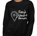 Jizzy's Donuts Funny Women's Sweatshirt by Laughs To Self