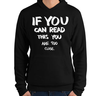 If You Can Read This Funny Men's Premium Hoodie by Laughs To Self Streetwear