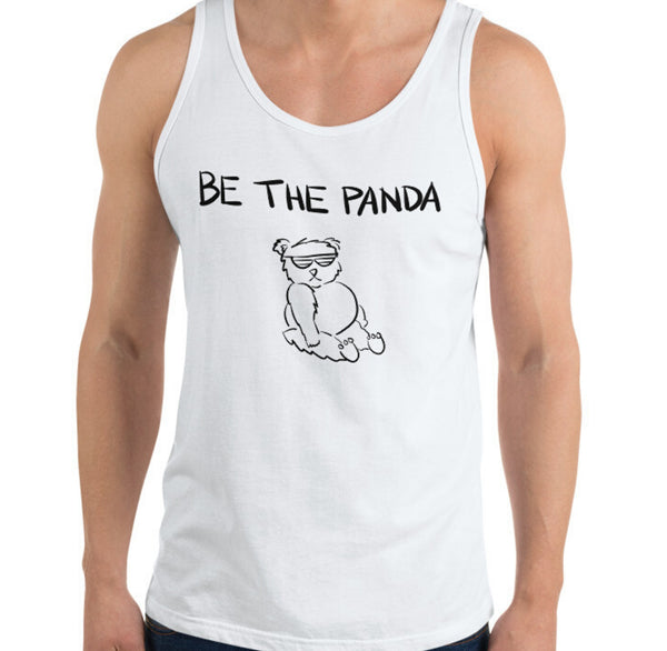 Be The Panda Funny Men's Premium Tank by Laughs To Self 