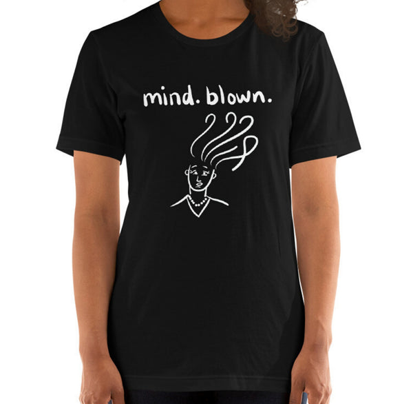 Mind Blown Funny Women's Premium T-Shirt Laughs To Self