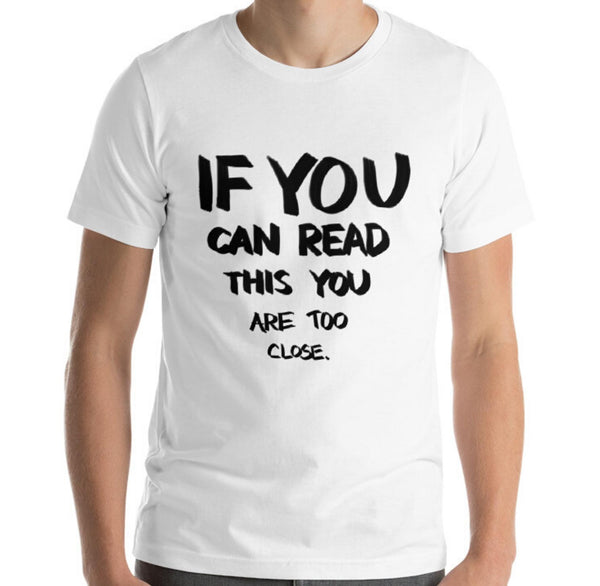 If You Can Read This Funny Men's Premium T-Shirt Laughs To Self