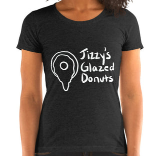 Jizzy's Donuts Funny Women's Fitted T-Shirt Laughs To Self