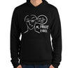 Frosty Face Funny Men's Premium Hoodie by Laughs To Self Streetwear