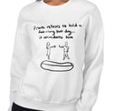 Frank Refuses Hotdog Funny Women's Sweatshirt by Laughs To Self