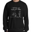 Find Your Balls Funny Men's Sweatshirt by Laughs To Self