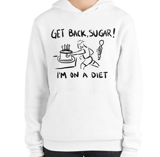 Get Back Sugar Funny Women's Premium Hoodie by Laughs To Self Streetwear