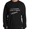 Enchante Funny Men's Sweatshirt by Laughs To Self