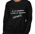 Enchante Funny Women's Sweatshirt by Laughs To Self