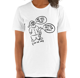 Ho Ho Ho Funny Women's Premium T-Shirt Laughs To Self