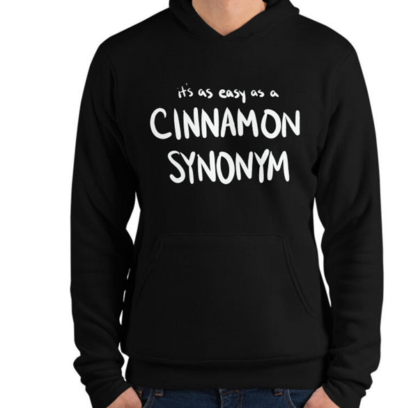 Cinnamon Synonym Funny Men's Premium Hoodie by Laughs To Self Streetwear