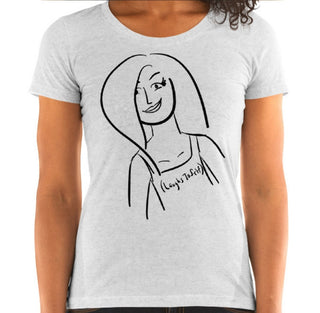 Always Perky Women's Fitted T-Shirt Laughs To Self