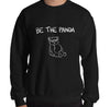 Be The Panda Funny Men's Sweatshirt by Laughs To Self