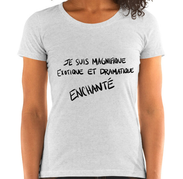 Enchante Funny Women's Fitted T-Shirt Laughs To Self