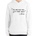 Best Text Funny Women's Premium Hoodie by Laughs To Self Streetwear
