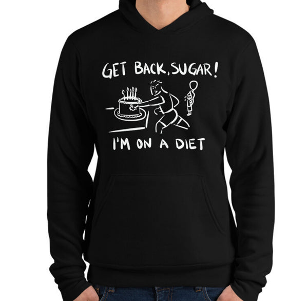Get Back Sugar Funny Men's Premium Hoodie by Laughs To Self Streetwear