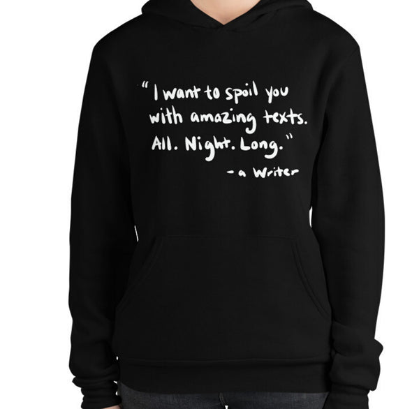 Spoil You With Texts Funny Women's Premium Hoodie by Laughs To Self Streetwear