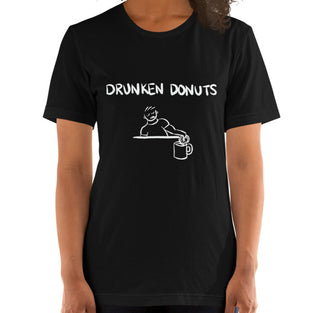 Drunken Donuts Funny Women's Premium T-Shirt Laughs To Self