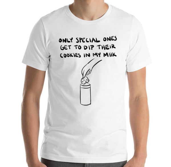 Cookies In My Milk Funny Men's Premium T-Shirt Laughs To Self
