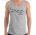 Best Text Funny Men's Premium Tank by Laughs To Self 