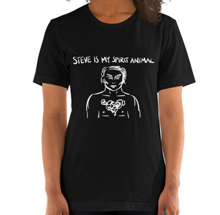 Steve Spirit Animal Funny Women's Premium T-Shirt Laughs To Self