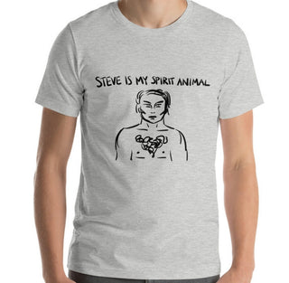 Steve Spirit Animal Men's Premium T-Shirt Laughs To Self