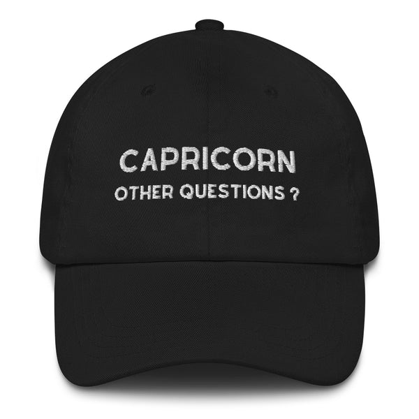 Capricorn Unisex Dad Hat by Laughs To Self