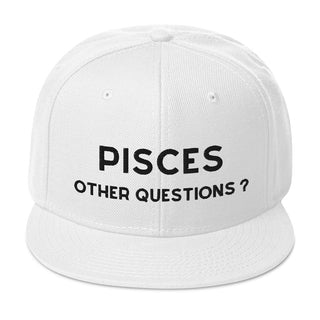 Pisces Unisex Snapback Premium Hat by Laughs To Self