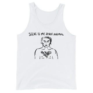 Steve Spirit Animal Funny Men's Premium Tank by Laughs To Self 