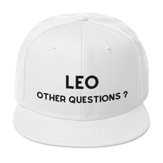 Leo Unisex Snapback Premium Hat by Laughs To Self