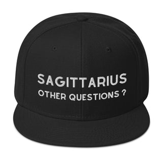 Sagittarius Unisex Snapback Premium Hat by Laughs To Self