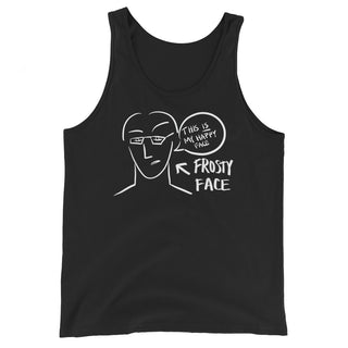 Frosty Face Funny Men's Premium Tank by Laughs To Self 