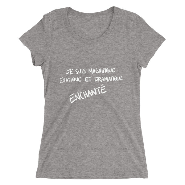Enchante Funny Women's Fitted T-Shirt Laughs To Self