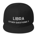 Libra Unisex Snapback Premium Hat by Laughs To Self